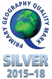 Primary Geography Quality Mark Silver
